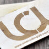 Laser Engraved Maple Wood Business Cards - Image 2