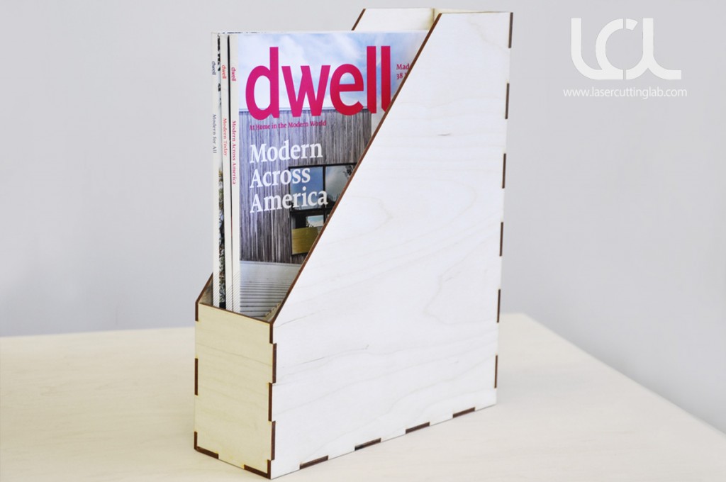 Laser Cut Magazine Holder