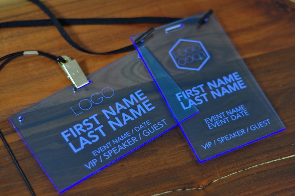 Medium Laser Jet Badge Event Labels