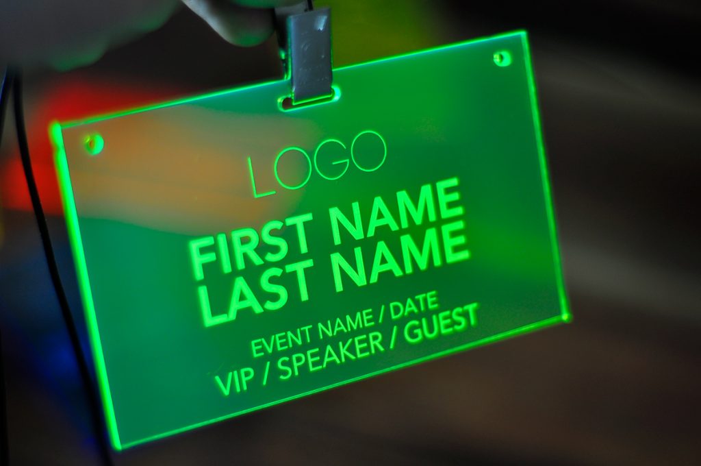 laser-engraved-green-conference-badges-001