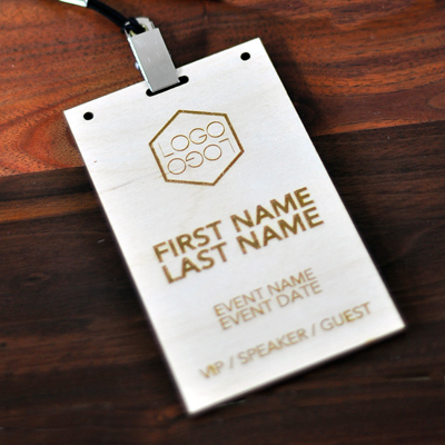 Medium Laser Jet Badge Event Labels